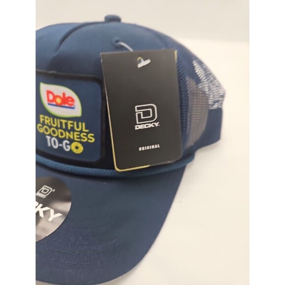 Dole Fruitful Goodness To Go Navy Blue Adjustable Hat - Picture 4 of 9